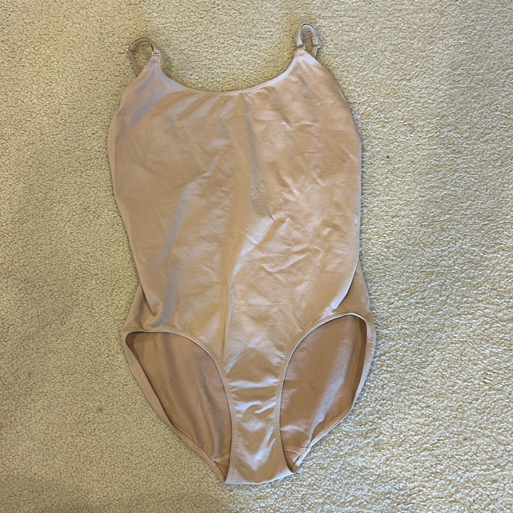 Capezio tan leotard women’s L